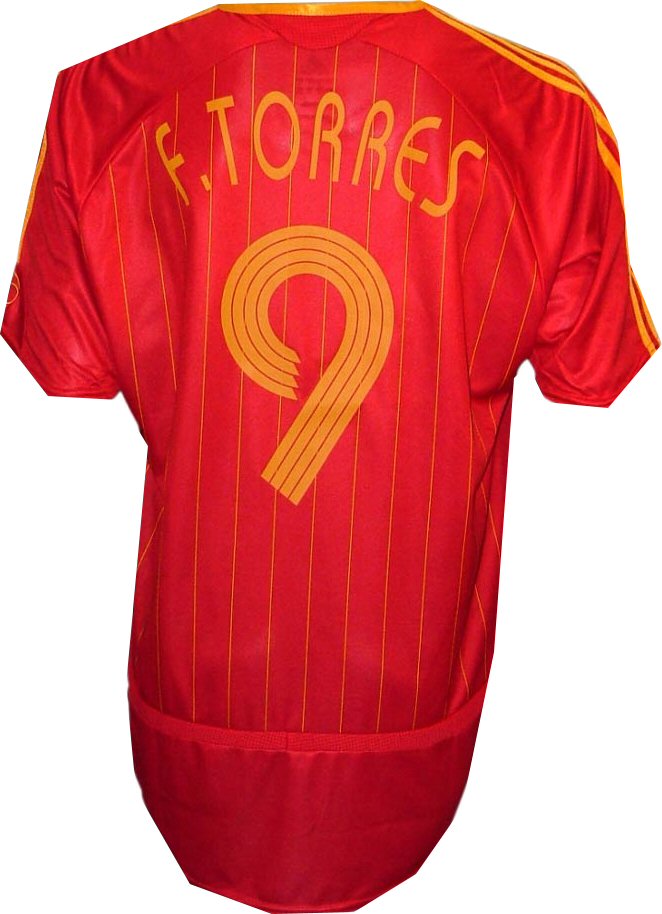 Spain home (F.Torres 9) 06/07