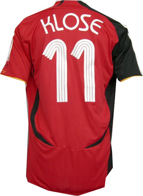 Germany away (Klose 11) 06/07