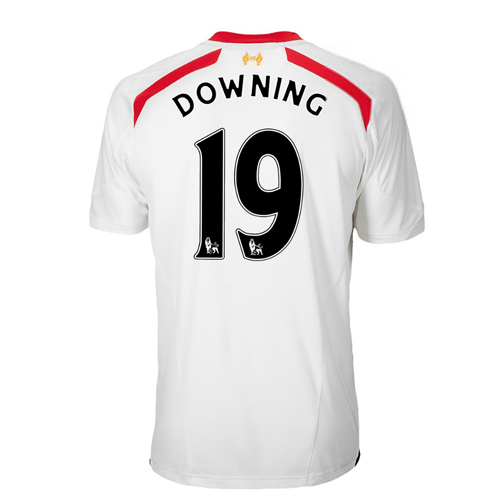 2013-14 Liverpool Away Shirt (Downing 19)