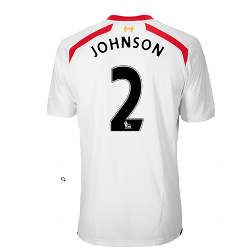 2013-14 Liverpool Away Shirt (Johnson 2) - Kids