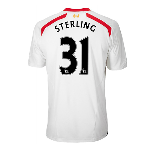 2013-14 Liverpool Away Shirt (Sterliing 31)