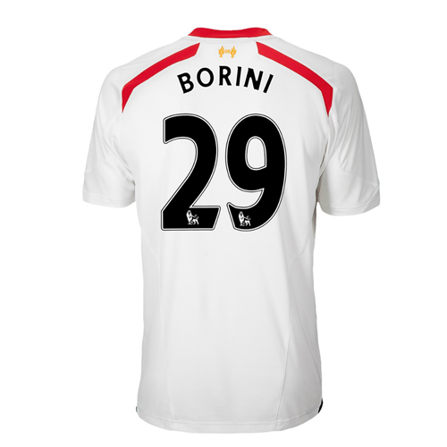 2013-14 Liverpool Away Shirt (Borini 29) - Kids