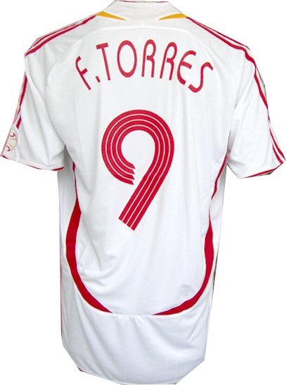 Spain away (F.Torres 9) 06/07