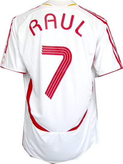Spain away Raul 7 0607 Spain away Raul 7 0607