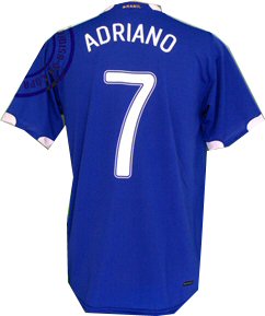 Brazil away (Adriano 7) 06/07