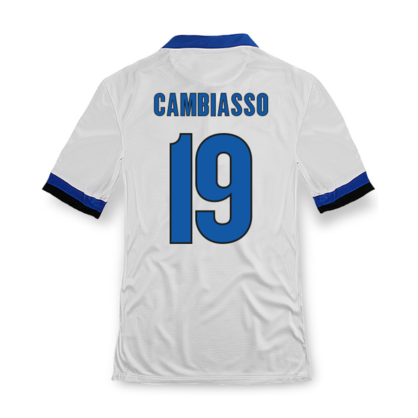 201314 Inter Milan Away Shirt (cambiasso 19) Miva