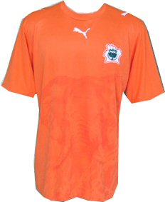 Ivory Coast away 06/07