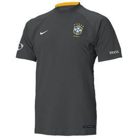 Brazil Short Sleeve Training Top 06/07 (Black