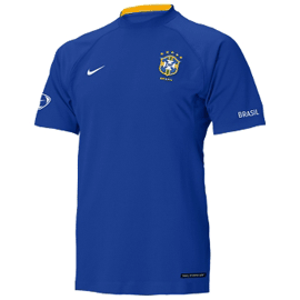 Brazil Short Sleeve Training Top 06/07 (Blue)