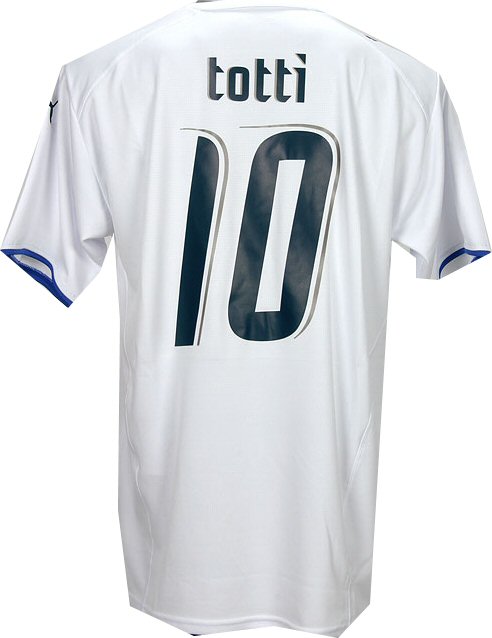 Italy Away (totti 10) 06/07