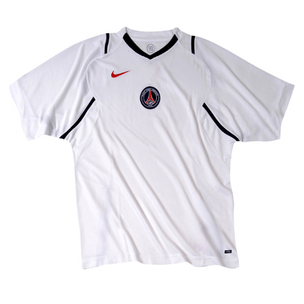 06 07 PSG Training shirt white