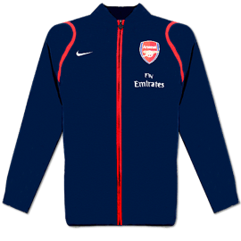06-07 Arsenal Warmup Jacket (navy)