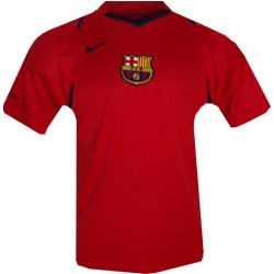 06 07 Barcelona Dri Fit training red 06 07 Barcelona Dri Fit training red