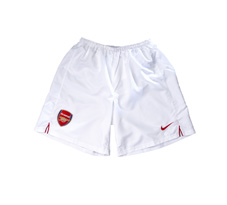 0708 Arsenal home shorts  Kids