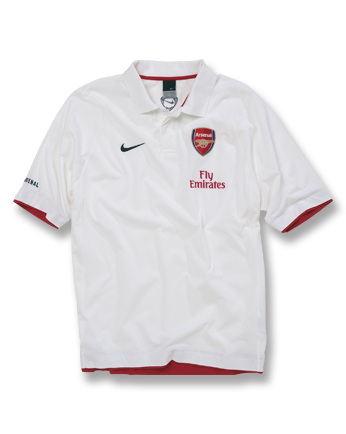 06-07 Arsenal Polo shirt (white)