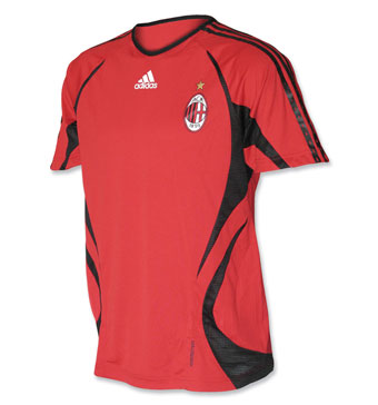 06 07 AC Milan Training shirt red