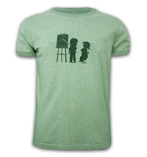 Mens Offside Melee Basic T -- Green 85% cotton - 15% Acryl