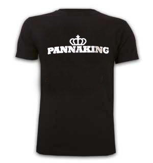 Mens Pannaking Basic T Black 100 cotton