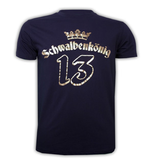 Mens Schwalbenk?nig Basic T -- Marineblue 100% cotton