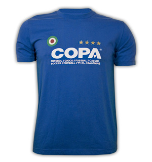 Mens COPA Basic T // Blue 100% cotton