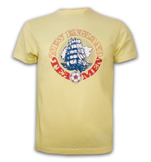 Mens New England Teamen Basic T // Yellow 100% cotton