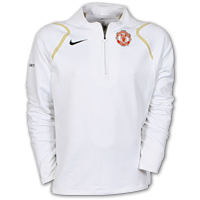 06-07 Man Utd L/S Lightweight Top (white)