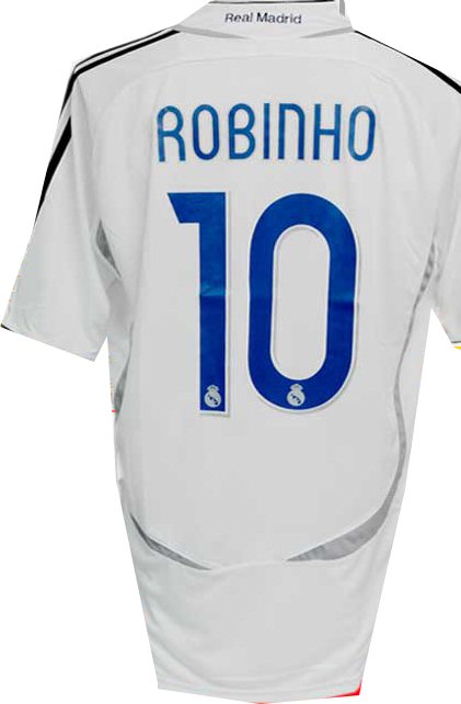 06-07 Real Madrid home (Robinho 10) - Kids