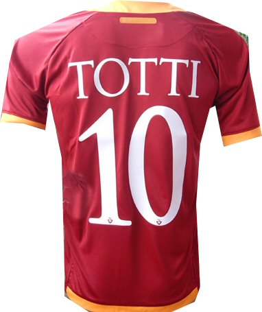 06-07 Roma home (Totti 10)