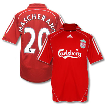 07-08 Liverpool Home (mascherano 20)