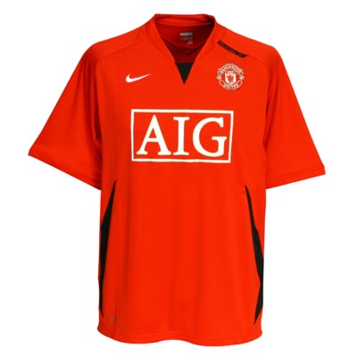07-08 Man Utd Training Jersey (red)