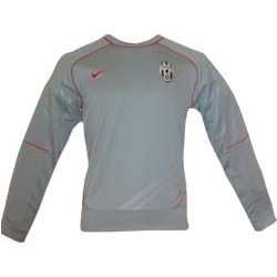 07-08 Juventus L/S Lightweight Top - Grey