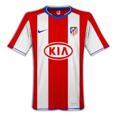 07-08 Athletico Madrid home