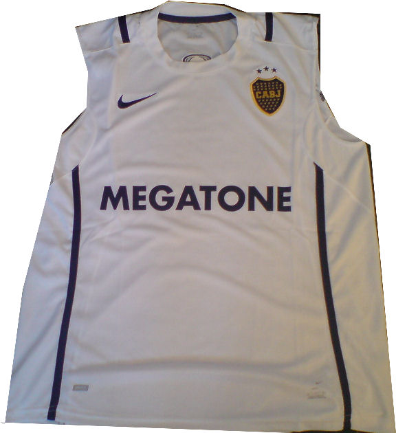06-07 Boca Juniors Sleeveless (white)