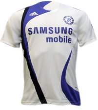 07 08 Chelsea Training Shirt White