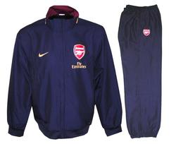 07-08 Arsenal Woven Tracksuit (Navy)