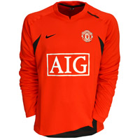 07-08 Man Utd Lightweight Top (red)