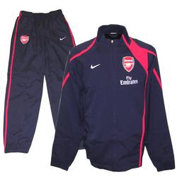 07-08 Arsenal Woven Tracksuit (Navy) - Kids