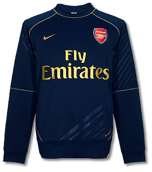 07-08 Arsenal Lightweight Top (Navy)