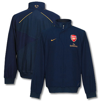 07-08 Arsenal Warmup Jacket (navy)