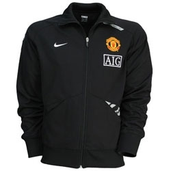 Man Utd Nike 07-08 Man Utd Lineup Jacket (black)
