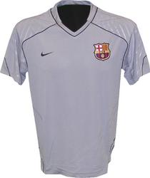 07-08 Barcelona Pre-Match Training Top (Grey)