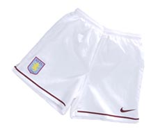 07-08 Aston Villa home shorts