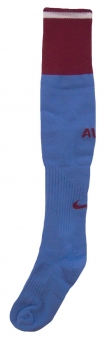07 08 Aston Villa home socks