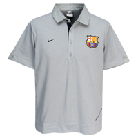 07 08 Barcelona Polo shirt Silver