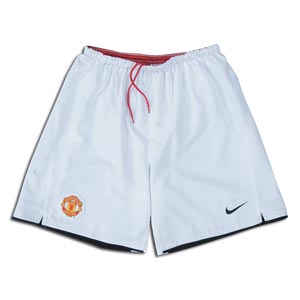 08 09 Man Utd home shorts Kids