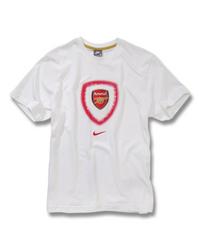 07-08 Arsenal Graphic Tee (White)