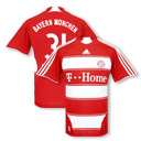 07 08 Bayern Munich home Schweinsteiger 31 07 08 Bayern Munich home Schweinsteiger 31