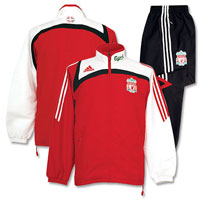 07-08 Liverpool Presentation Tracksuit (Red) - Kids