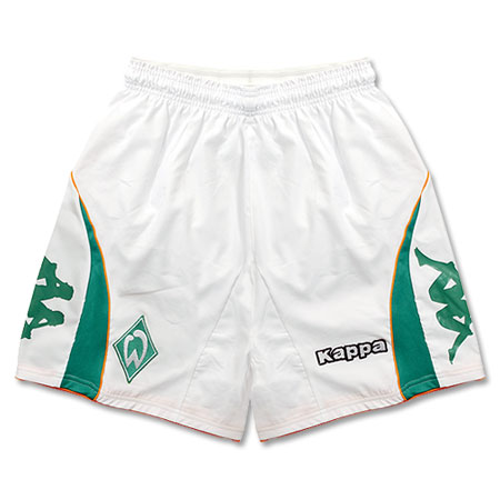 07-08 Werder Bremen home shorts