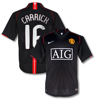07 08 Man Utd away Carrick 16 CL 07 08 Man Utd away Carrick 16 CL